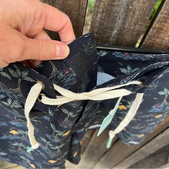 Marine Layer Men’s Cordonado Board Shorts NWT In Beachy Palm Print Sz 32 - Picture 7 of 15